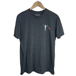 Black‎ Rifle Coffee Shirt Men's Medium Knight Short Sleeve Top Charcoal Grey